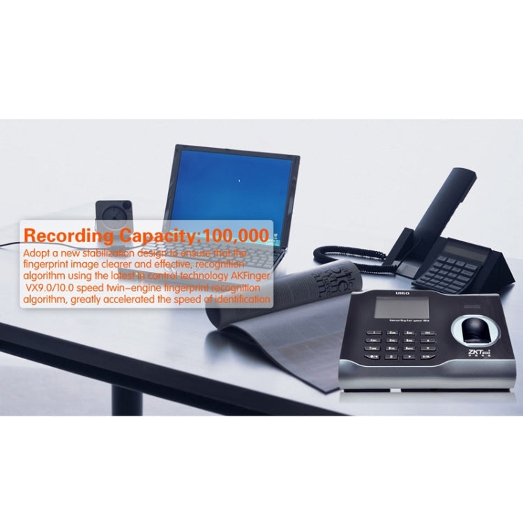 U160 3.0 inch Color Screen ZK Software Fingerprint Time Attendance with TCP/IP, USB Communication Office Time Attendance Clock U160 3.0 inch Color Screen ZK Software Fingerprint Time Attendance with TCP/IP, USB Communication Office Time Attendance Clock